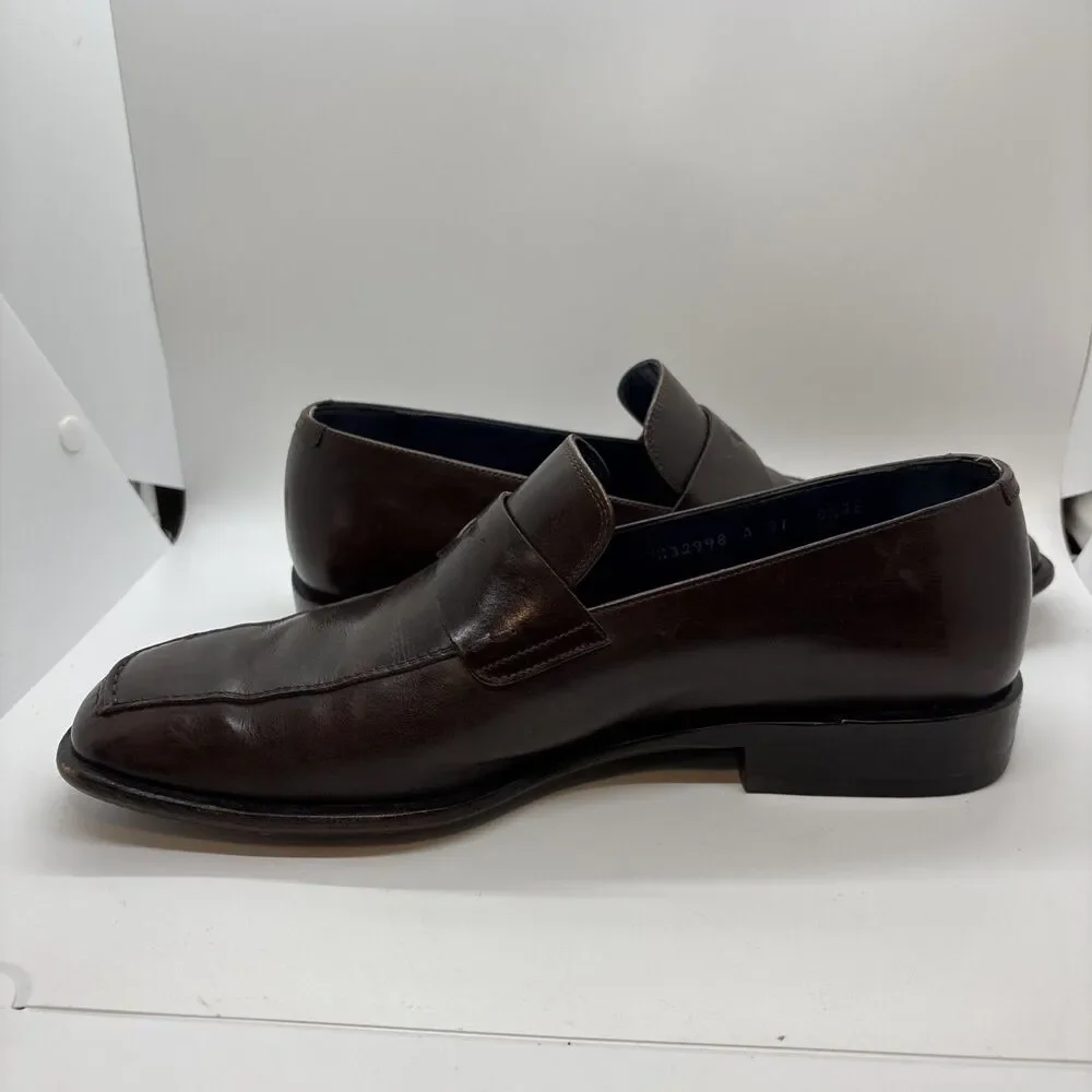 Salvatore Ferragamo Men's Dark Brown Penny Loafers - 9.5US / 8.5 Italy EE